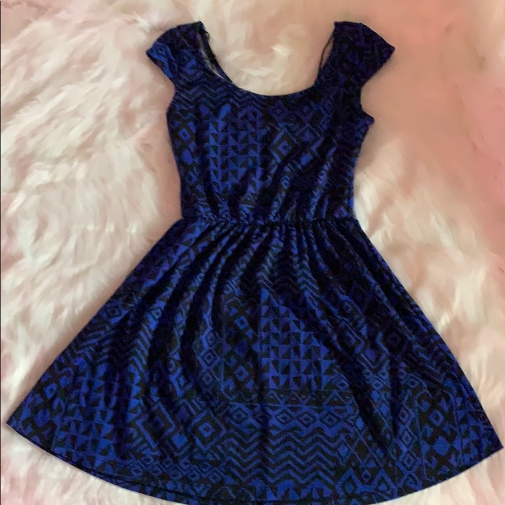 Aztec Print Dress